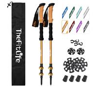 TheFitLife Durable 7075 Aluminum Trekking Poles, Walking Sticks For Hiking