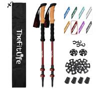 TheFitLife Durable 7075 Aluminum Trekking Poles, Walking Sticks For Hiking