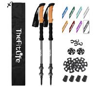 TheFitLife Durable 7075 Aluminum Trekking Poles, Walking Sticks For Hiking