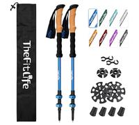 TheFitLife Durable 7075 Aluminum Trekking Poles, Walking Sticks For Hiking