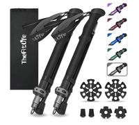 TheFitLife Folding Trekking Poles for Hiking, lightweight Walking Stick