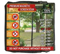 TheFitLife Magnetic Fly Screen Door, Heavy Duty Mesh Curtain, Hands Free