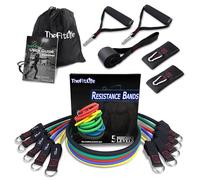 TheFitLife Resistance Bands Set with Handles, Door Anchor & Ankle Straps | Workout Bands for Muscle Strength Training, Home Gym Fitness, Full Body Exercise for Men，Women，Pilates, and Physical Therapy