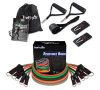 TheFitLife Resistance Bands Set with Handles, Door Anchor & Ankle Straps | Workout Bands for Muscle Strength Training, Home Gym Fitness, Full Body Exercise for Men，Women，Pilates, and Physical Therapy