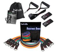 TheFitLife Resistance Bands Set with Handles, Door Anchor & Ankle Straps | Workout Bands for Muscle Strength Training, Home Gym Fitness, Full Body Exercise for Men，Women，Pilates, and Physical Therapy
