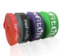 TheFitLife Resistance Pull Up Bands - Pull-Up Assist Exercise Bands, Long Workout Loop Bands for Body Stretching, Powerlifting, Fitness Training,