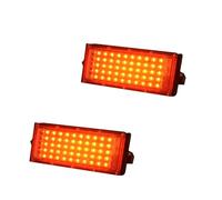 THEGA 1/2/3/4 PCS LED Outdoor Lighting Floodlight, IP66 Waterproof Spot Light, Bright Security Light，Colored Lights(Red,2PCS-220V-50W)