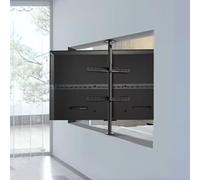 THEGA 360 Degree Rotating Partition TV Stand ， TVs Cabinet Rotating Base, Adjustable Tilt Swivel TV Ceiling Mount, Fits 32-75 Inch LED Screen Display(200-295cm)