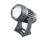 THEGA Landscape Lights - Led Spot Lights, AC 220V Led Beam Light Outdoor Wall Lamp Landscape Lighting, Ip67 Waterproof Narrow Beam Spotlight, 180° Adjustable Bracket Ground Light(White,20W)
