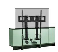 THEGA Motorized TV Lift Bracket, LCD Frame Floor Stand With Remote Control And Memory Setting, For TVs 55"-120" Up To 130kg/286lb(1205-2705mm)