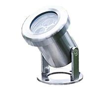 THEGA Submersible LED Fountain Light - Swimming Pool Underwater Spotlight, IP68 Waterproof Stainless Steel Landscape Lights, 12/24V Outdoor Pond Light, for Garden Square Lighting(Yellow,3W(24V))