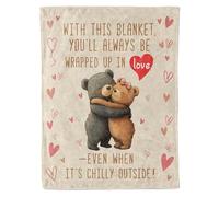 TheGiffter Anniversary‘s Gift for Her,Soft Blanket Romantic Gifts for Girlfriend,I Love You Gifts for Her,Birthday Gift,Valentine's Day,Anniversary Presents for Women Wife Couples Partner130 * 150cm