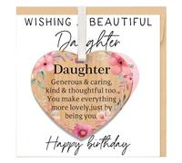 TheGiffter Daughter Birthday Cards, Beautiful Daughters Card with Envelope