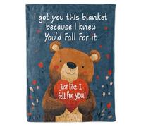 TheGiffter for Her/Him,Soft Blanket I Love You Gifts for Girlfriend,Birthday Valentine's Anniversary Presents for Women Wife Couples Partner130 * 150cm