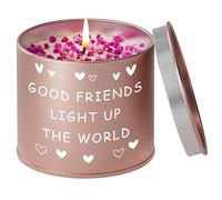 TheGiffter Friend Gifts for Women, 9 OZ Lavender Scented Candle Friend Birthday Gifts for My Bestie, Best Friendship Presents to My Friend Christmas Anniversary Graduation