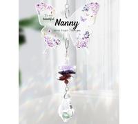 TheGiffter Nanny Gifts, Nanny Birthday Gifts with Crystal Suncatcher, Nana Gift from Grandchildren for Christmas Grandparents Day Mother's Day, Retiremen Grandma Presents for Grandma