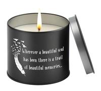 TheGiffter Sympathy Gift, 9OZ Lavender Scented Candle Remembrance Presents, Memorial Gifts for The Loss of a Family Friend,Bereavement Gifts for Loss of Mum Dad,Thinking of You Gift