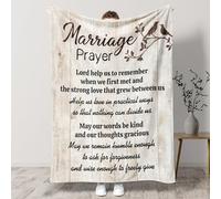 TheGiffter Wedding Gifts for Bride and Groom Chrismas, Blanket Happy Marriage Gifts for Couples, Wedding Gifts for Couples 2025 Engagement Bride to Be Gift Women Wedding Congratulation