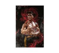 THEGIS Bloodsport Jean-Claude Van Damme Canvas Poster Wall Art Decor Print Picture Paintings for Living Room Bedroom Decoration Unframe-style 12x18inch(30x45cm)