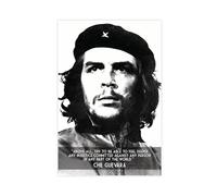 THEGIS Che Guevara Celebrity Quotes Canvas Poster Bedroom Decor Sports Landscape Office Room Decor Gift Unframe-style 12x18inch(30x45cm)
