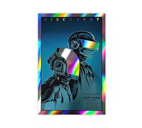 THEGIS Daft Punk Poster Discovery Album Cover Canvas Poster Bedroom Decor Sports Landscape Office Room Decor Gift Unframe-style 12x18inch(30x45cm)