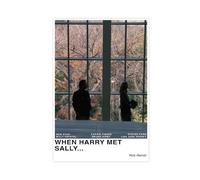 THEGIS Movie When Harry Met Sally Canvas Poster Bedroom Decor Sports Landscape Office Room Decor Gift Unframe-style 12x18inch(30x45cm)