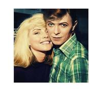 THEGIS Singer David Bowie And Debbie Harry Canvas Poster Wall Art Decor Print Picture Paintings for Living Room Bedroom Decoration Unframe-style 20x20inch(50x50cm)