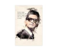 THEGIS Singer Roy Orbison 1 Canvas Poster Wall Art Decor Print Picture Paintings for Living Room Bedroom Decoration Unframe-style 12x18inch(30x45cm)