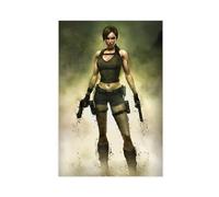 THEGIS Tomb Raider Lara Croft 1 Canvas Poster Wall Art Decor Print Picture Paintings for Living Room Bedroom Decoration Unframe-style 12x18inch(30x45cm)