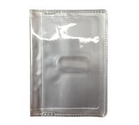 TheGloveHut 2 Pack Replacement Plastic Sleeves Insert for Wallet Credit Card Holders Portrait Style Wallets Wings for Attachment