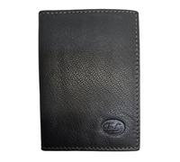 TheGloveHut New Unisex Genuine Soft Leather Credit Card Holder Wallet Purse Pouch (Grey)
