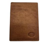 TheGloveHut New Unisex Genuine Soft Leather Credit Card Holder Wallet Purse Pouch (Tan)