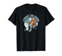 TheHappyHikerCo Funny Hiking T-Shirt 'I Forgot the Haribo', Black, S, Crew Neck, Classic Fit, Regular Sleeve