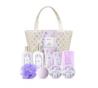 Thehotsale 10 Pcs Lavender-Scented Spa Bath Gift Set