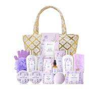 Thehotsale 15 Pcs Lavender-Scented Spa Bath Gift Set