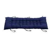 Thehotsale Blue Thick Aloe Vera Cotton And Pearl Cotton Beach Lounger Mat Double-Sided Leisure Chair Mat 48Cm W X 170Cm D X 8Cm H