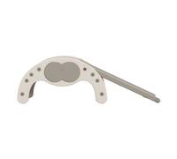 Thehotsale Climbing Frame Set With One Dual-Sided Slide In Grey 39Cm W X 119Cm D X 38.5Cm H