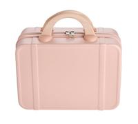 Thehotsale Pink Portable Hard Shell Handheld Makeup Travel Case 31Cm W X 15.4Cm D X 30.8Cm H