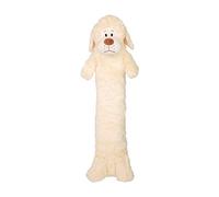 TheHotWaterBottleShop Long Hot Water Bottle with Super Soft Fluffy Cover Kids Novelty Hot Water Bottle Plush Cute Animal Cover Cosy Gifts, 750ml Capacity