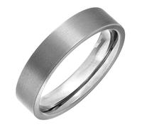 Theia Titanium Flat Court Shape Matt 5mm Ring - Size S