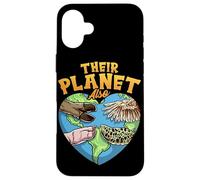 Their Planet Also Animal Rights Friendly Message Vegan Meme Case for iPhone 16 Plus