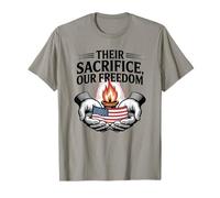 Their Sacrifice Our Freedom Patriotic T-Shirt