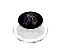 Their Wolves Nonbinary Pride Wolf Bootleg LGBTQ PopSockets PopGrip for MagSafe