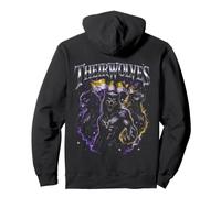 Their Wolves Nonbinary Pride Wolf Bootleg LGBTQ Pullover Hoodie