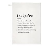 Theiyr're Definition Grammar Solution Tea Towel Dish Cloth