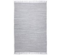 Theko Happy Cotton Rug 100% Cotton 650_Grey Rectangular 40 x 60 cm