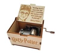 TheLaser'sEdge Harry Potter Mini Music Box with Hedwig's Theme - Harry Potter Working Quote