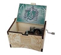 TheLaser'sEdge, Hogwarts Castle Music Box with Hedwig's Theme - Slytherin House
