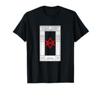 Thelema Portal Unicursal hexagram symbol - Crowley Magick T-Shirt