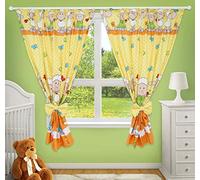 TheLittles24 Luxury Decorative Curtains for Baby Room Matching with Our Nursery Bedding Sets (Sheep Yellow)